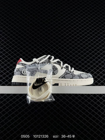 Nike Dunk Low Black White Grey EU 36-45 Lifestyle - Unisex (BS-71683)