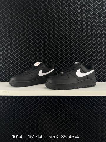 Nike Air Force 1 07 Black White EU 36-45 5 Lifestyle - Unisex BS-74604