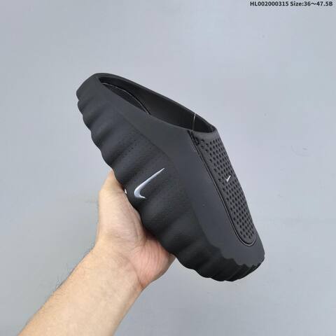 Nike Mind 001 Black Silver EU 36-47 5 Slides - Unisex BS-61303