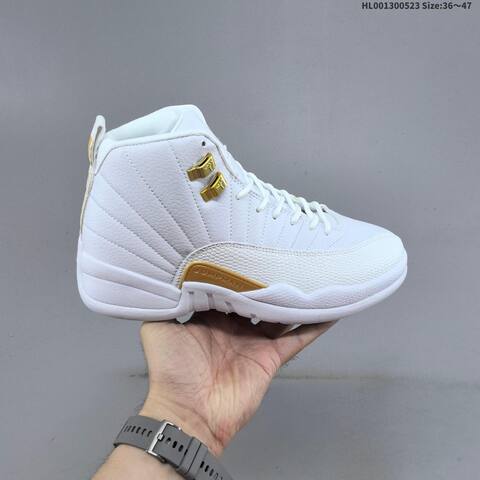 Jordan Air Jordan 12 OVO White Gold EU 36-47 Basketball - Unisex (BS-65891)