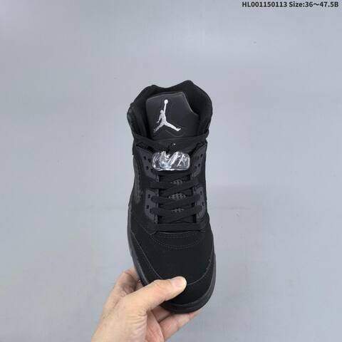Jordan Air Jordan 5 Retro Black Cat Black EU 36-47 5 Basketball - Unisex (BS-66991)
