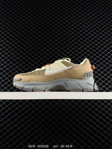 Nike Zoom Vomero Roam Khaki Grey Cream Brown Orange EU 36-45 Running - Unisex (BS-70772)