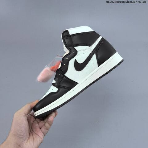 Nike Air Jordan 1 High OG Baroque Brown Black White 36 47 5 Basketball - Unisex (BS-67056)
