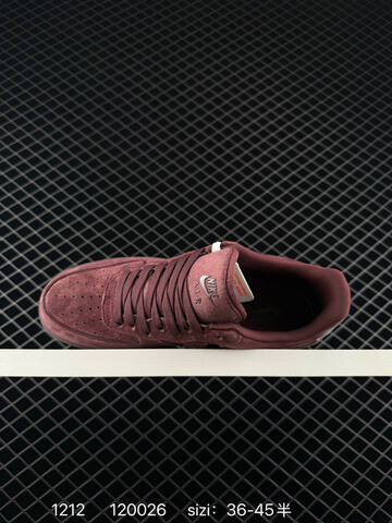 Nike Air Force 1 07 Burgundy EU 36-45 5 Lifestyle - Unisex (BS-73757)