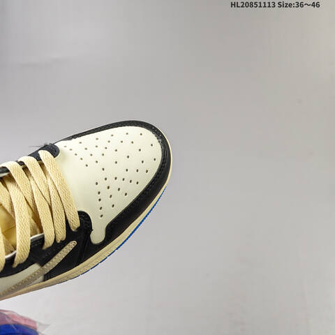 Nike Air Jordan 1 Low OG SP Military Blue Black Cream 36 46 Casual - Unisex (BS-63798)