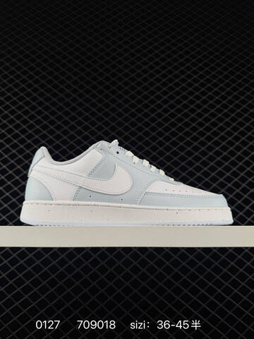 Nike Court Borough White Black EU 36-45 Casual - Unisex (BS-72929)