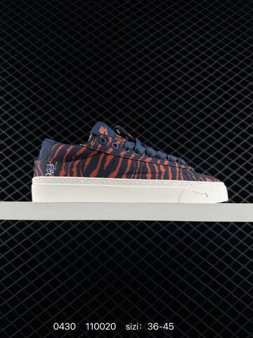 Nike Blazer Low 77 Jumbo White Orange EU 36-45 Casual - Unisex (BS-71755)