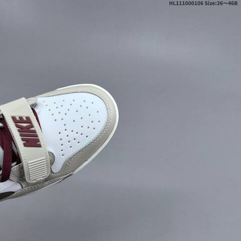 Jordan Legacy 312 Low White Beige Burgundy Brown EU 36-46 Casual - Unisex (BS-67077)