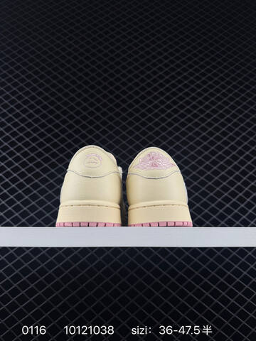 Jordan Air Jordan 1 Low OG SP Travis Scott Fragment Cream White Pink EU 36-47 5 Sneaker - Unisex BS-79816