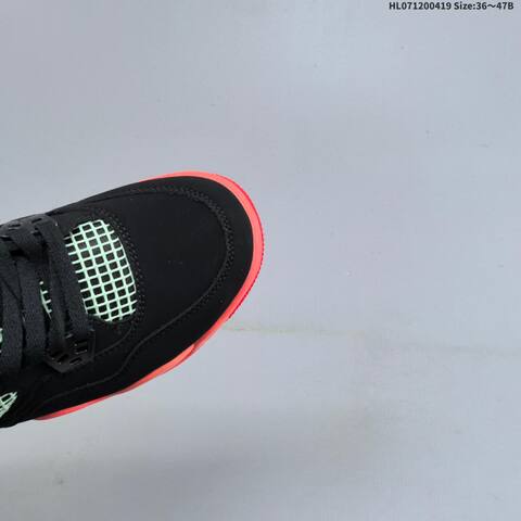 Jordan Air Jordan 4 Retro Black Bright Crimson EU 36-47 Basketball - Unisex (BS-66142)
