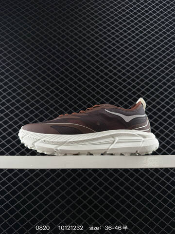 HOKA ONE ONE Mafate Speed 4 Lite Brown Off White EU 36-46 Trail Shoe Trail Running Sneakers Unisex BS-86482