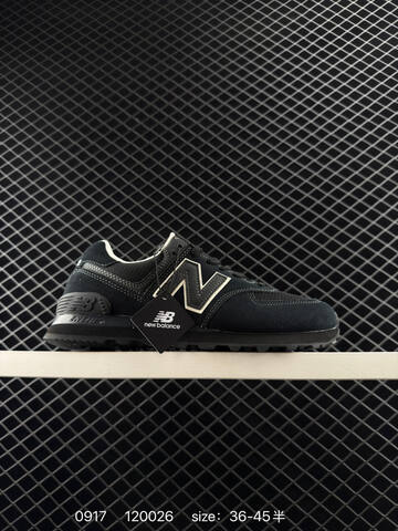 New Balance 574 U574EVE Black Off White EU 36-45 Sneaker - Unisex (BS-82809)