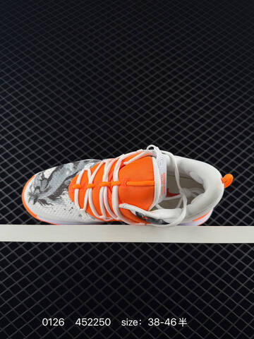 Nike Hyperdunk X Low EP White Black Orange EU 38-46 5 Basketball - Unisex (BS-72953)