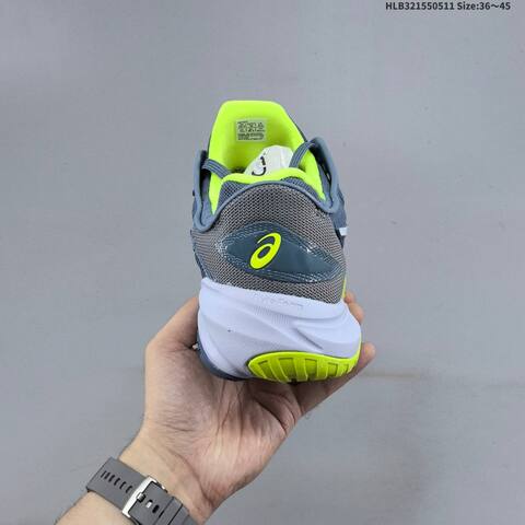 ASICS Court FF 3 Slate Blue White Neon Yellow EU 36-45 Tennis Shoe Casual Sneakers - Unisex (BS-68844)