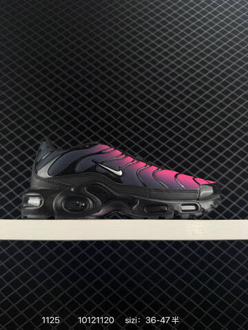Nike Air Max Plus Black Blue 36-47 5 Running - Unisex (BS-74017)