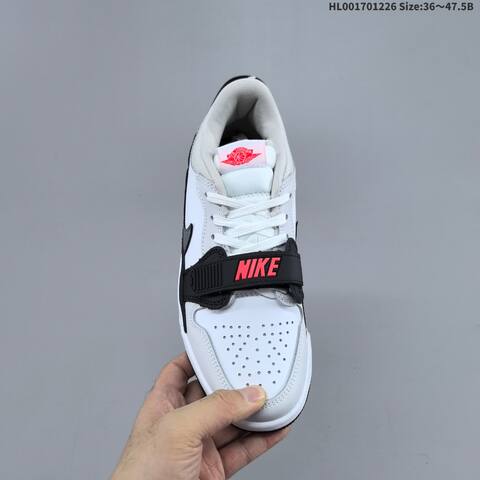 Jordan Air Jordan Legacy 312 Low White Black Grey Red 36 47 5 Basketball - Unisex (BS-67263)