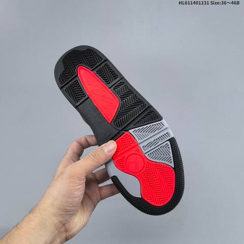 Jordan Flight Court Dark Grey Black Red EU 36-46 Casual - Unisex (BS-67169)