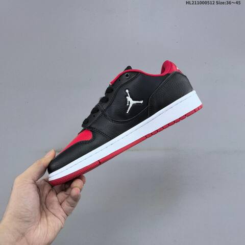 Jordan Court Legacy White Black Red EU 36-45 Casual - Unisex (BS-65981)