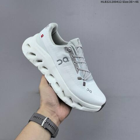 On Running Cloudtilt Light Grey White EU 36-46 Running Shoe Running Sneakers - Unisex (BS-69613)