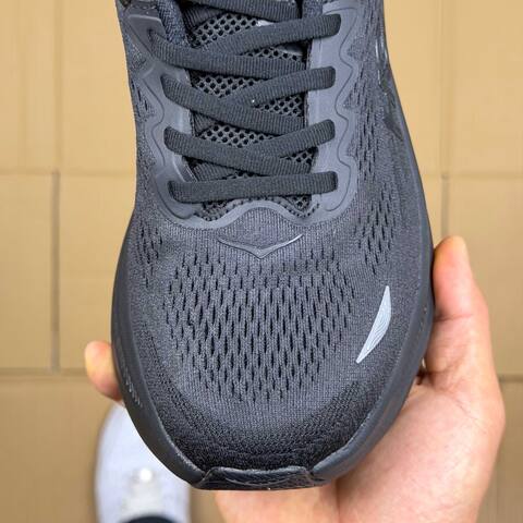 HOKA Bondi 9 Triple Black White Running Shoe Running Sneakers (BS-86914)