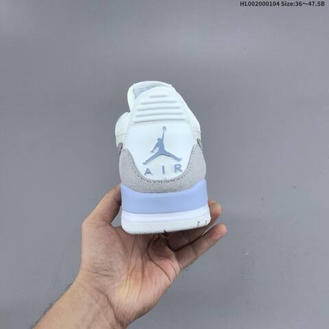 Jordan Air Jordan Legacy 312 Low Glacier Blue White Grey 36 47 5 Casual - Unisex (BS-67115)