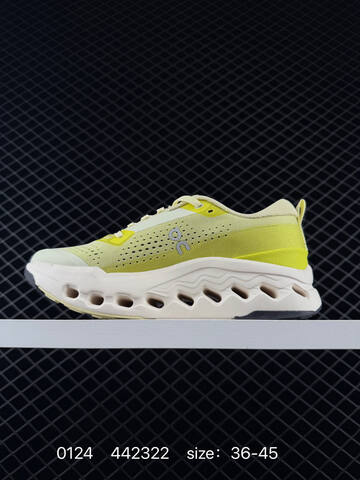 On Cloudtilt Lime Yellow Cream White EU 36-45 Running Shoe Running Sneakers - Unisex BS-85411
