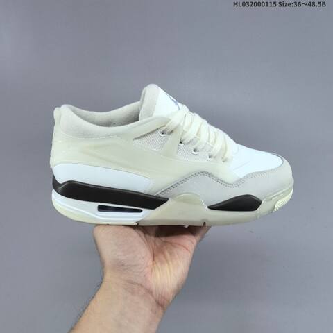 Jordan Air Jordan 4 RM SP White Gray Black 36 48 5 Lifestyle - Unisex (BS-66966)