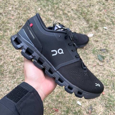 On Running Cloud X 4 3ME30040106 Black Eclipse US 8 EU 41 UK 7 5 JP 26 Running Shoe Running Sneakers - Men's (BS-86988)