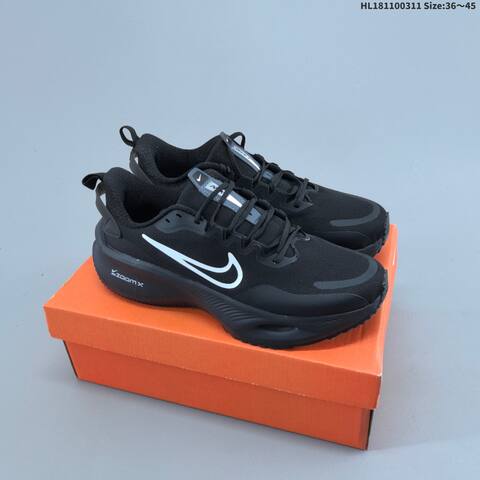 Nike ZoomX Black White EU 36-45 Running Shoe - Unisex BS-61381