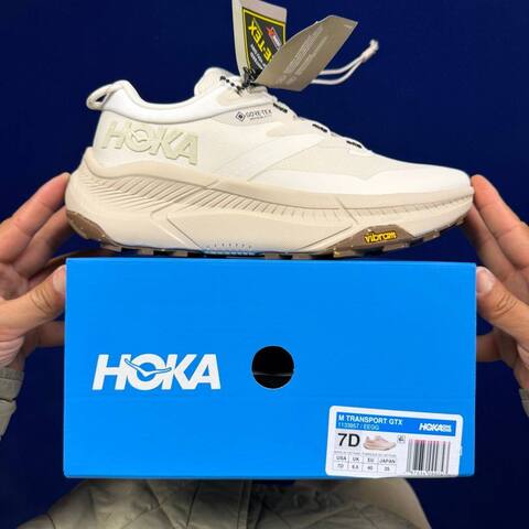HOKA ONE ONE Transport GTX White Beige Light Blue Grey Olive Black Running Shoe Running Sneakers (BS-86834)
