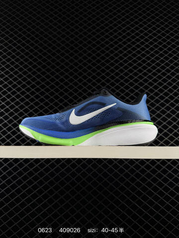 Nike Zoom Pegasus 42 Blue White Green Black EU 40-45 Running Shoe - Men's (BS-70643)