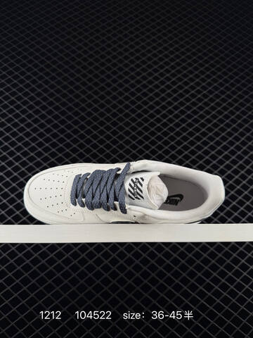 Nike Air Force 1 Low White Black EU 36-45 5 Lifestyle - Unisex (BS-73745)