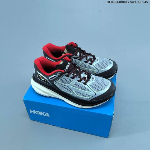 HOKA ONE ONE Clifton One9 Black Dark Grey EU 36-45 Running Shoe Running Sneakers - Unisex (BS-69353)