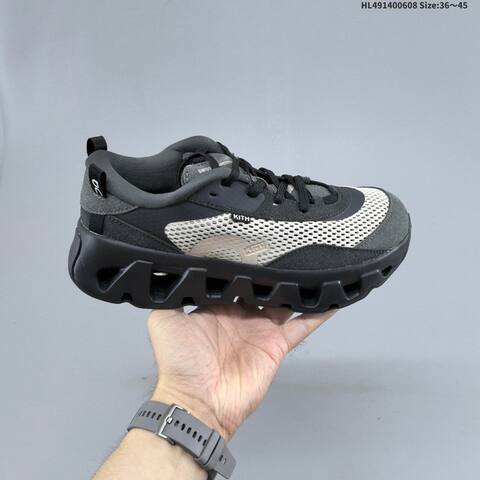 On Cloudswift K-Tech 2 Kith Dark Green Cream Burgundy White EU 36-45 Running Shoe Running Sneakers - Unisex (BS-69498)