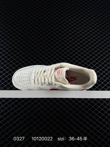 Nike Air Force 1 07 Low Off White Red Blue Grey EU 36-45 Skate - Unisex (BS-72416)
