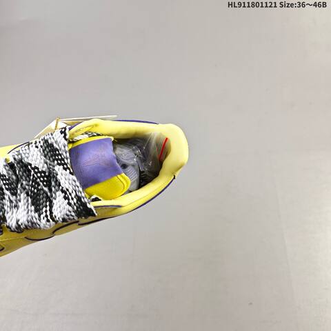 Nike Air Force 1 07 Low Kobe Yellow Purple Black White EU 36-46 Sneaker - Unisex BS-63353