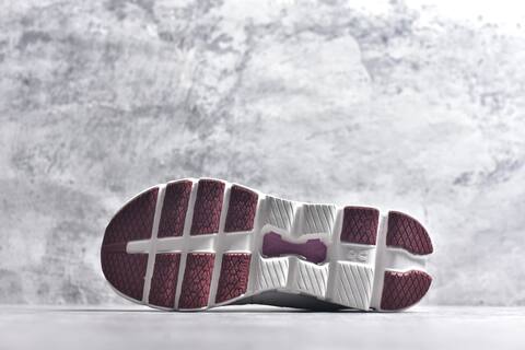 On Cloud X4 White Brown Burgundy Running Shoe Running Sneakers (BS-59771)