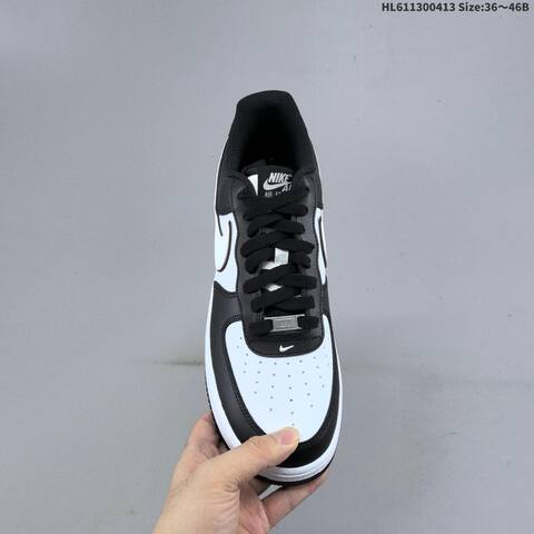 Nike Air Force 1 07 LV8 DV0788-103 Black White EU 36-46 Sneaker - Unisex (BS-60768)