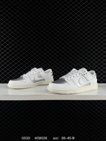 Nike Dunk Low White Silver Sail EU 36-45 Skate - Unisex (BS-71101)