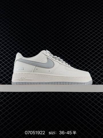 Nike Air Force 1 07 Supreme Off White Black Grey EU 36-45 Skate - Unisex (BS-70399)