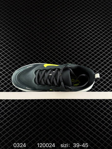Nike Vomero Plus ReactX Air Zoom Dark Grey Neon Yellow White Grey EU 39-45 Running - Unisex (BS-72488)