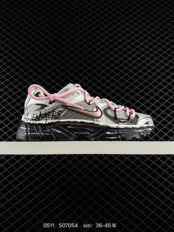 Nike V5 RNR Silver Black White Pink EU 36-45 Running - Unisex (BS-71531)