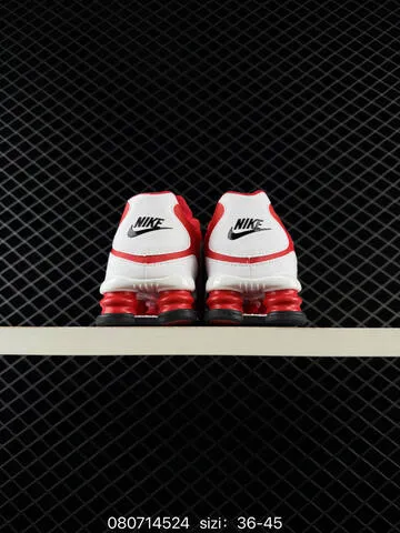 Nike Shox R4 White Red Black EU 36-45 Lifestyle - Unisex BS-69897
