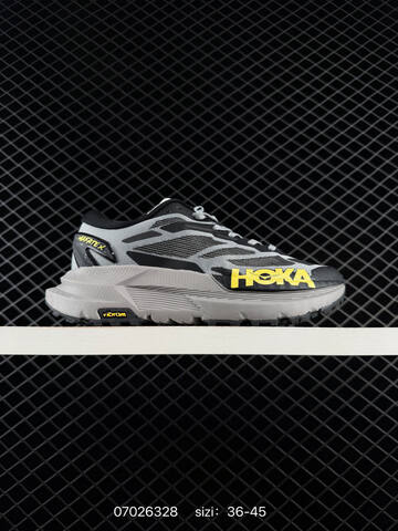 HOKA ONE ONE Mafate X Purple Black Blue Coral EU 36-45 Trail Shoe Trail Running Sneakers - Unisex (BS-86172)