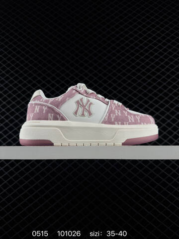MLB Chunky Liner Denim Pink White Off White EU 35-40 Skate Shoe Skate Sneakers - Unisex