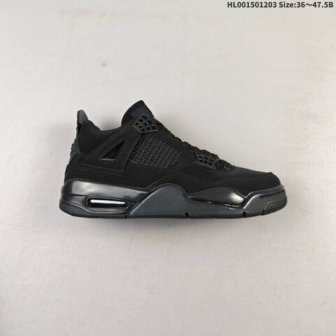 Air Jordan 4 Retro Black Cat Replica AIR JORDAN 4 Aj4 Lifestyle (BS-67556)