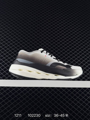 On Cloudboom Max 3 White Black Purple Yellow EU 36-45 Running Shoe Running Sneakers - Unisex BS-85439