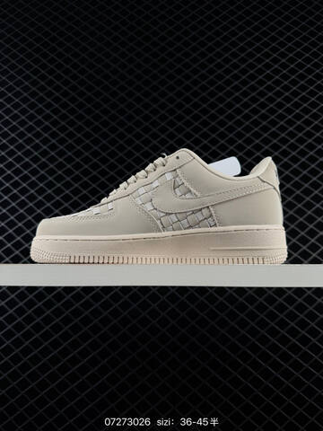 Nike Air Force 1 07 Light Beige Burgundy White EU 36-45 Lifestyle - Unisex (BS-70064)