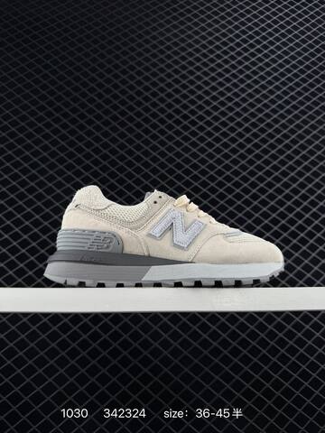 New Balance U574 Grey Off White Black EU 36-45 Sneaker - Unisex (BS-82653)