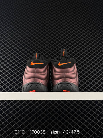 Nike Air Foamposite Pro Metallic Rose Black Orange EU 40-47 5 Basketball - Men's (BS-73075)
